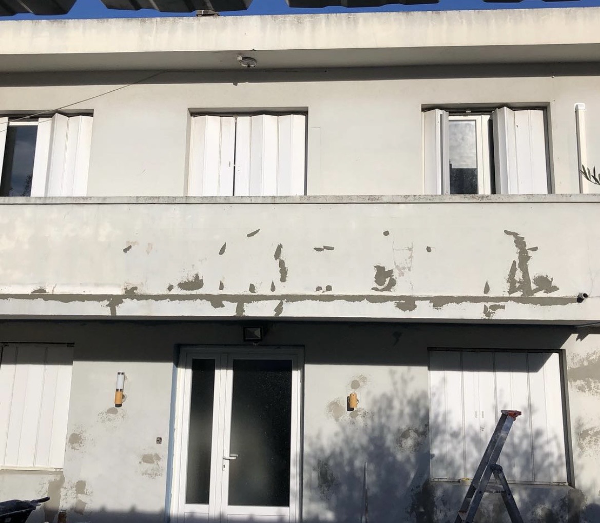Façade avant rénovation